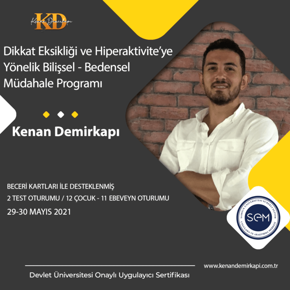 BBMP Eğitimi Dikkat Eksikliği ve Hiperaktiviteye Yönelik